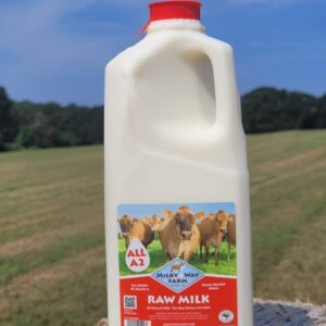 All A2 Raw Milk: Half Gallon