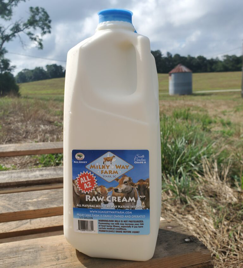 raw cream